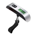 thumbnail image 1 of Compact digital luggage scale - Hand scale for luggage and suitcases silver, 1 of 2