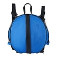 thumbnail image 3 of Abbracc Sac de Basketball Pratique Sac de Jour Bretelles Réglables Détachables Sac de Transport en Maille Bleu, 3 of 9