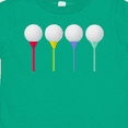 thumbnail image 4 of Inktastic Rainbow Golf Tees Boys or Girls Toddler T-Shirt, 4 of 5