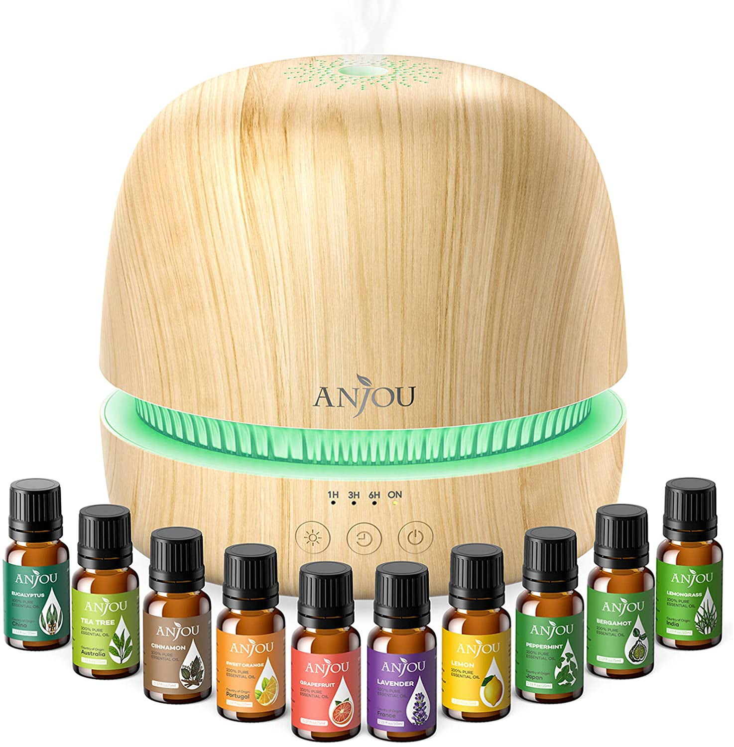 Anjou Essential Oil Diffuser Gift Set 2rd Version
