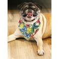 thumbnail image 2 of Tropical Butterflies Pattern Bandana  -Image by Shutterstock,  Large, 2 of 4