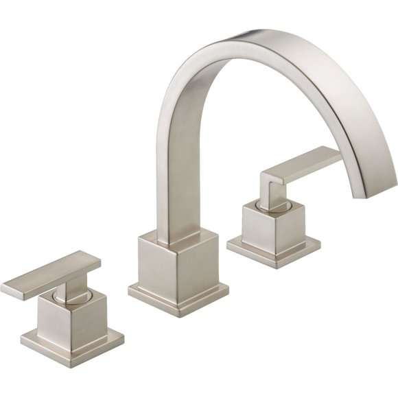 Grifo romano para bañera Delta Vero T2753-SS de acero inoxidable