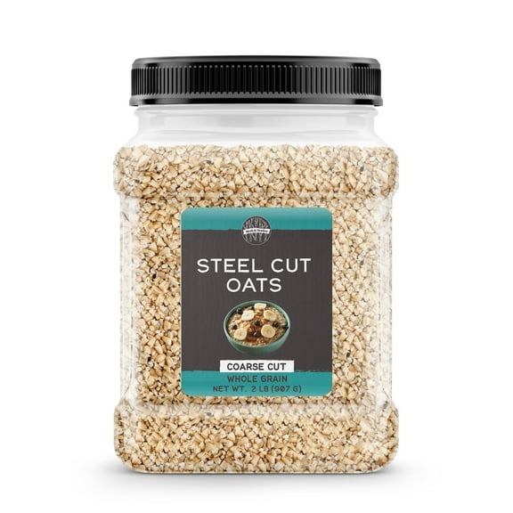 Birch & Meadow Steel Cut Oats, 2 lb, Whole Grain, Irish Oatmeal, Breakfast