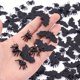 thumbnail image 1 of 200 pcs Creepy Halloween Plastic Bats and Spiders - Perfect for Decorations, Pranks, and Miniature Collectibles, 1 of 4
