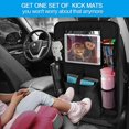 thumbnail image 3 of Protección Del Respaldo Del Coche, Organizador Del Asiento Trasero Del Coche De 2 Piezas Para Niños, Bolsillos Grandes Y Compartimento Para Ipad/Tableta, Protector Impermeable Del Asiento Del Coc, 3 of 5