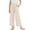 White, variant on Bovxnpu Girls Summer Wide Leg Pants Solid Wide Leg Girls Summer Fashion Casual Comfortable Pants