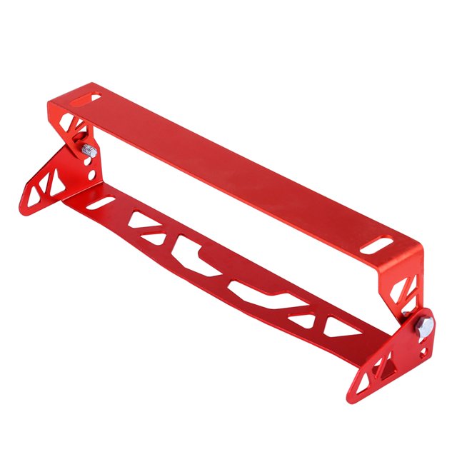 Universal Front Bumper License Plate Holder, License Plate Mount, Adjustable License Plate Relocator Bracket for Car