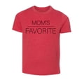 thumbnail image 2 of Moms Favorite kid T-shirt, Funny Kids Shirts, Youth Graphic Tees - Red MH200YFUN S6 L, 2 of 3