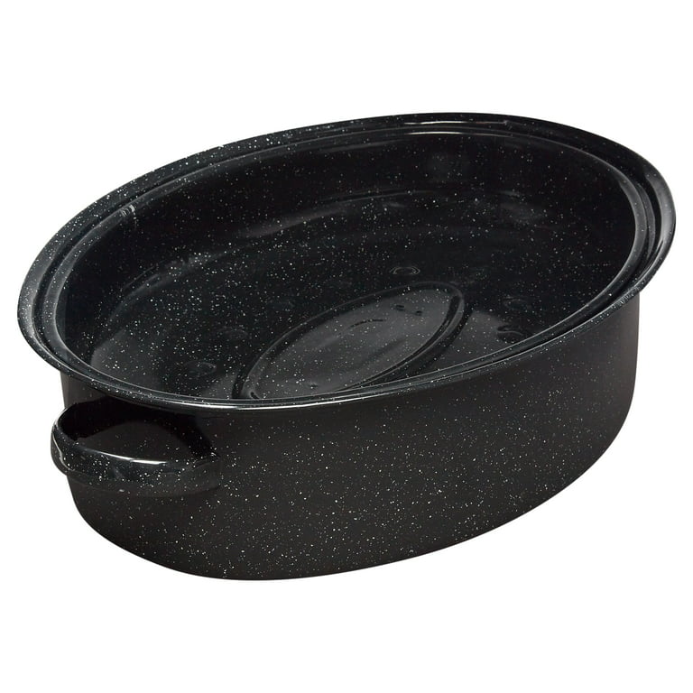 GraniteStone Nonstick Covered Oval Roasting Pans