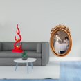 thumbnail image 2 of Escultura abstracta de fuego,Estatua de arte abstracto para decoración del hogar,Marco de fotos,Marco de fotos vintage para colgar en la pared,Soporte para marco de fotos de mesa de escritorio, 2 of 8