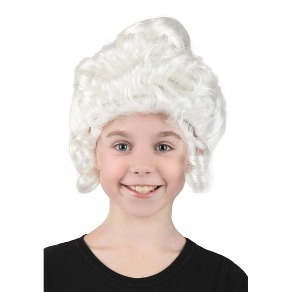Kid's Deluxe Mrs. Claus Wig