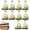 10pcs, variant on Window Frame Hangers, Picture Rail Hooks Heavy Duty, 2.2" X 1.3" Metal Rail Molding Hanging Hooks, Steel Picture Rail Hangers Hooks for Wall Art Display & Exhibition