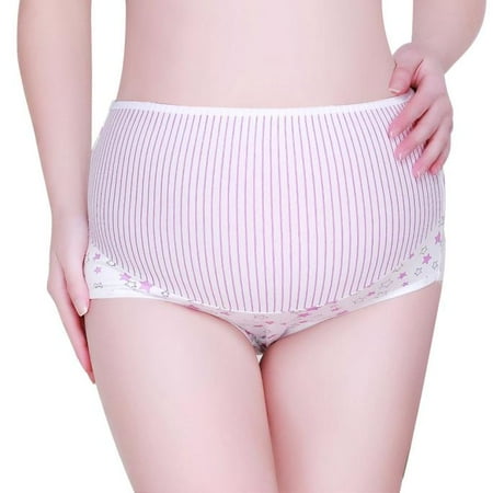 

Underwear Women Packs Stripe Pattern Pregnancy Maternity Pregnant Women Underwear Panties Underwear for Women Pack plus Size Brief