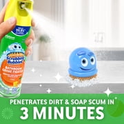 Scrubbing Bubbles Disinfectant Bathroom Shower & Tub Cleaner Grime Fighter Aerosol Spray, Citrus, 20 oz, 2 Pack