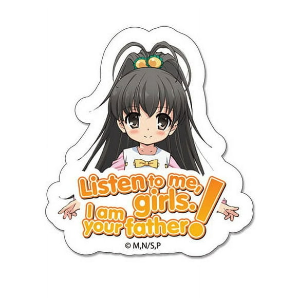 Autocollant - Listen to Me, Girls - Nouveau Hina Anime Cadeaux Jouets sous Licence ge55037