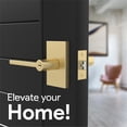thumbnail image 4 of Mega Handles | Glamor Entry Door Lever | Satin Brass, 4 of 4