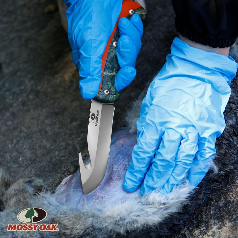 Mossy Oak Hunting Cleaning Kit - Stainless Steel Blades - Walmart.com