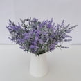 thumbnail image 1 of Ruiboury 4x Low Maintenance Artificial Flowers Versatile And Long-lasting Realistic Appearance Plastic Artificial Lavender Dark pink 1Set, 1 of 6