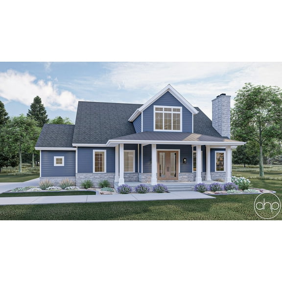 Advanced House Plans: Builder Ready Blueprints | Butterfield 30227 | 1.5 Story Plan