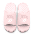 thumbnail image 2 of Unisex ISlide Pink Tampa Bay Lightning Tonal Pop Motive Slide Sandals, 2 of 5