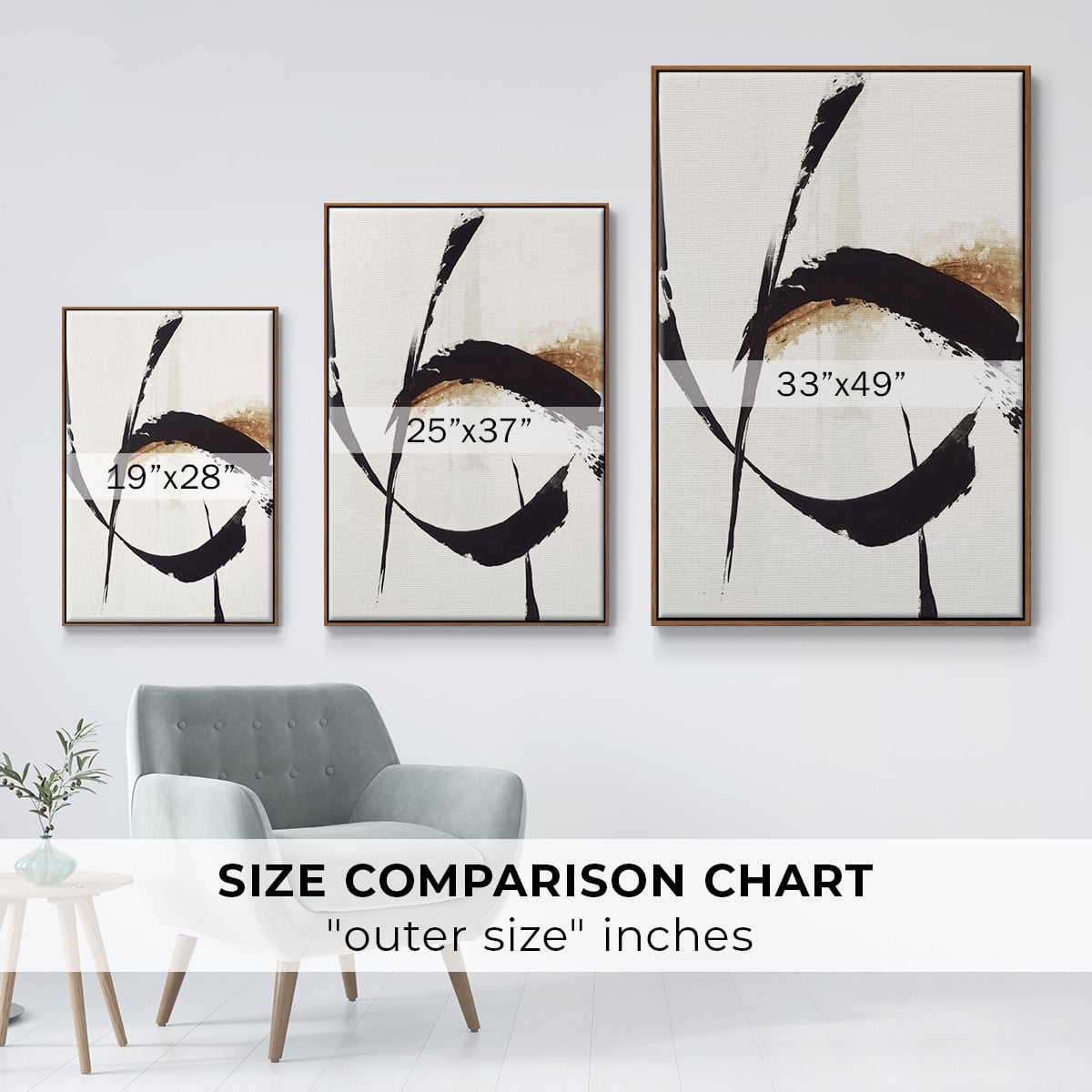 High Style I Framed Premium Gallery Wrapped Canvas - Ready to Hang