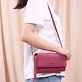 thumbnail image 5 of PU touch-screen mobile phone bag women's small slung bag with mobile phone., 5 of 5