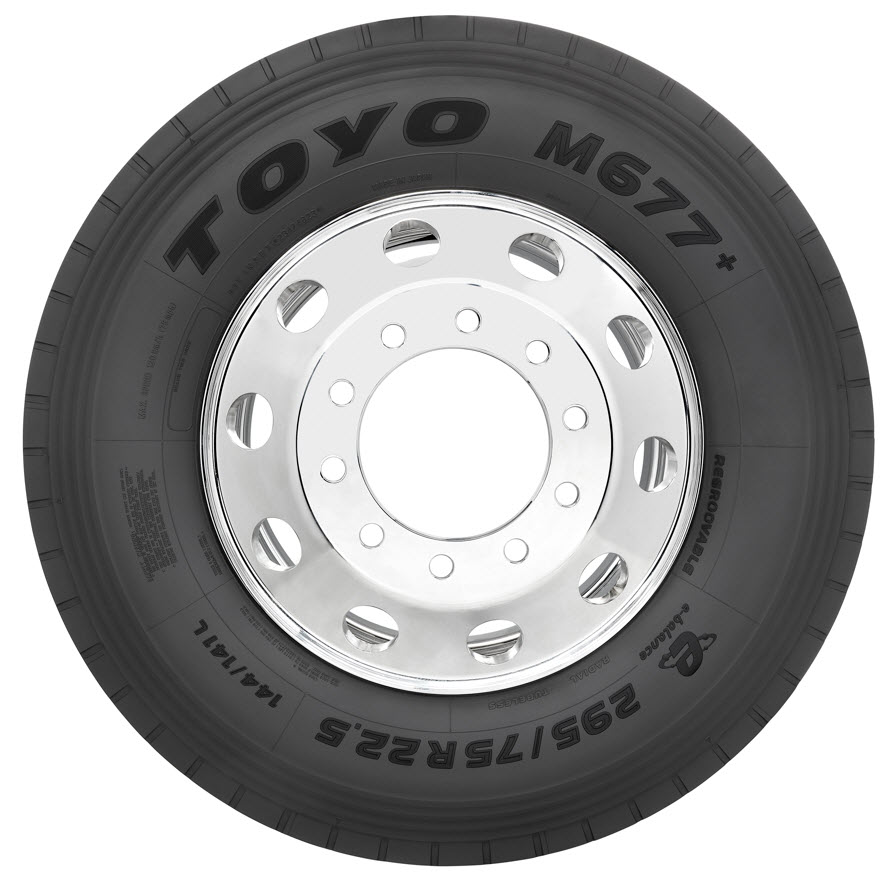 Toyo M677+ 11R24.5 G/14PLY Commercial Tire