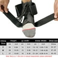 thumbnail image 3 of Ankle Brace Lace Up Compression Strap - Elastic Support & Adjustable Stabilizers Support Guard Protector Sports Safety for Sprained Foot, Tendonitis, Basketball, Volleyball, Soccer, Running, Sports, 3 of 9