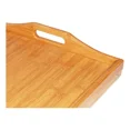 thumbnail image 4 of Mesa de servicio plegable Good and Good de bambú, 4 of 6