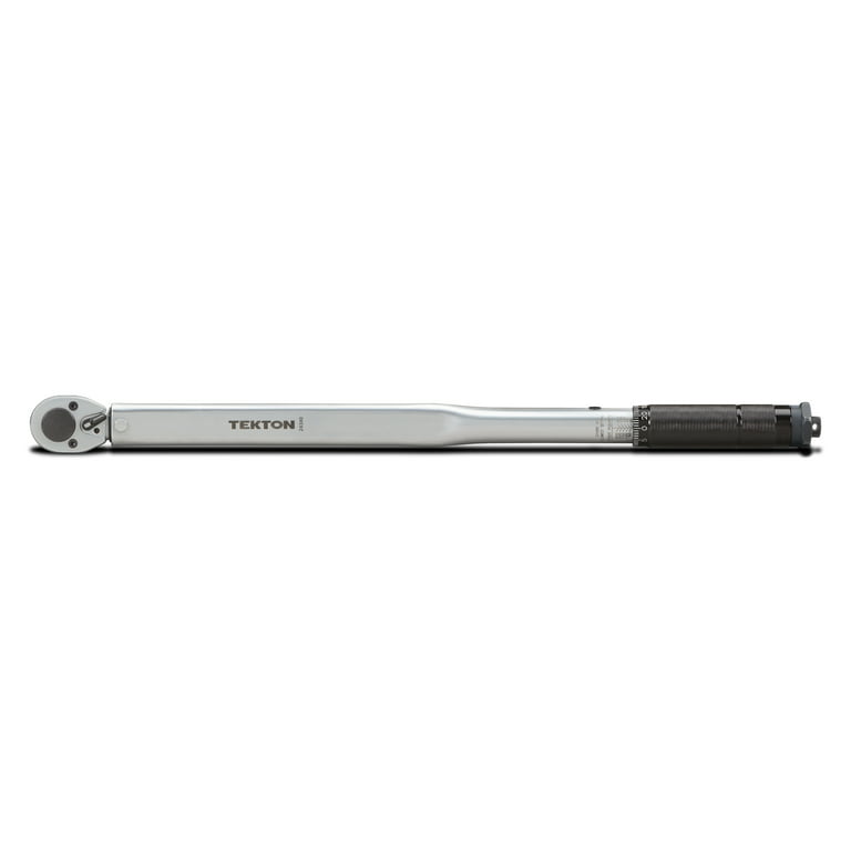 1/2 Inch Drive Micrometer Torque Wrench (25-250 ft.-lb.), TEKTON
