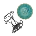 thumbnail image 3 of Aromatherapy Burning Furnace, Aroma Furnace Retro Beautiful Easy Using With Ceramic Bowl For Office For Home For Studio Blue, 3 of 8