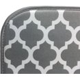 thumbnail image 3 of xianyou-Absorbent, Reversible XL Microfiber Dish Drying Mat for Kitchen, 18 Inch x 24 Inch, White Trellis, 3 of 4