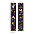 thumbnail image 3 of Mardi Gras Decorations Porch Sign, Niyattn Mardi Gras Banner New Orleans Party Decorations Mardi Gras Hanging Welcome Sign Garland for Home Masquerade Party Outdoor Indoor Decor, 71 x 12 Inch, 3 of 3