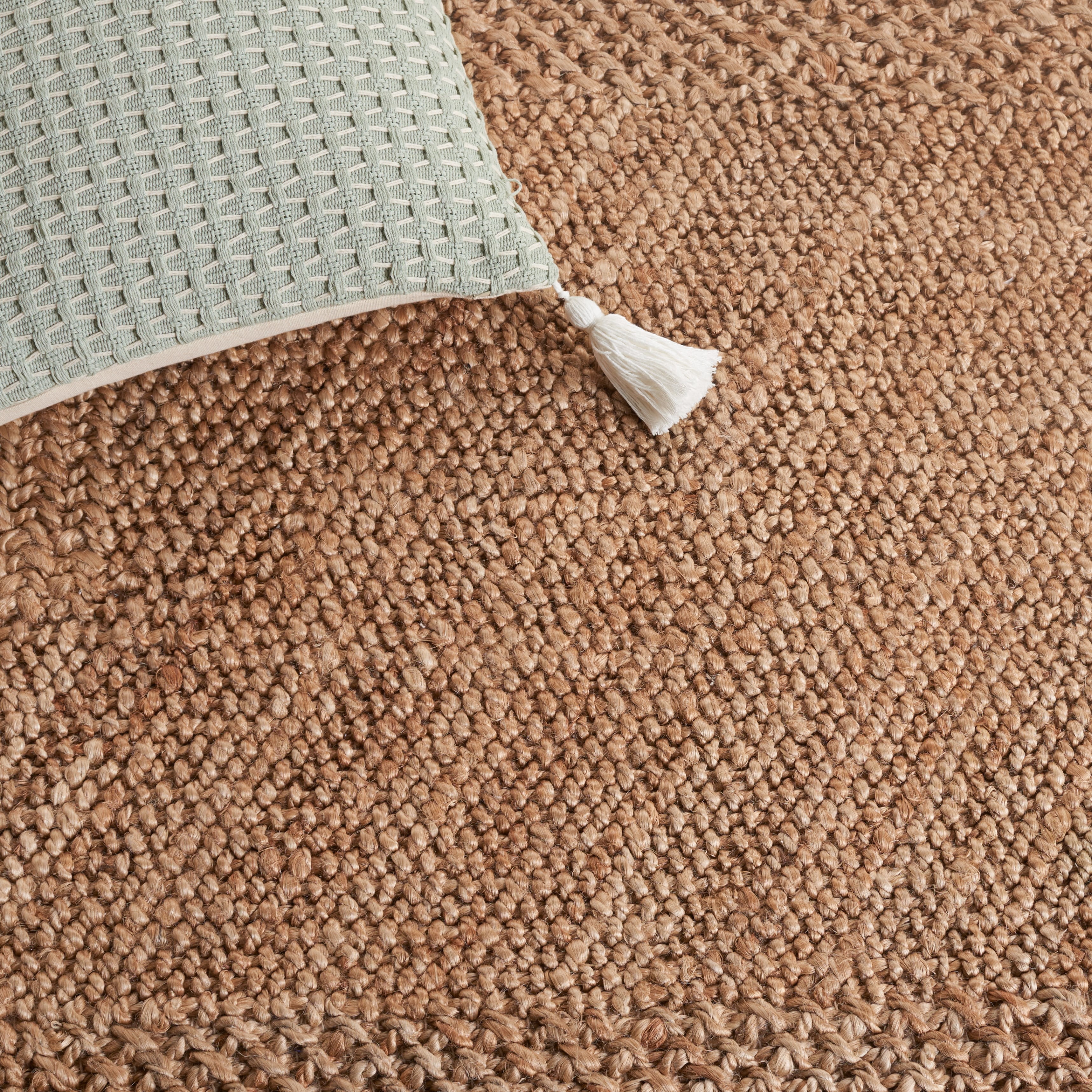 SAFAVIEH Natural Fiber Iacopo Solid Area Rug, Natural, 3' x 5'
