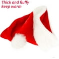 thumbnail image 3 of Gorro de Navidad, Gorro de Papá Noel, Gorro navideño Compatible con Adultos, Compatible con Terciopelo Unisex, 3 of 5