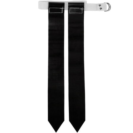 Crown Sporting Goods Flag Football Belt Black – Includes 1 Belt with 2 Flags for Flag & Touch Games Crown Sporting Goods Flag Football Belt Black – Includes 1 Belt with 2 Flags for Flag & Touch Games