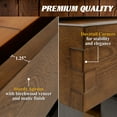 thumbnail image 6 of 12 ft. Clayborne Shuffleboard Table, Includes Accessories by Barrington Billiards, 6 of 11