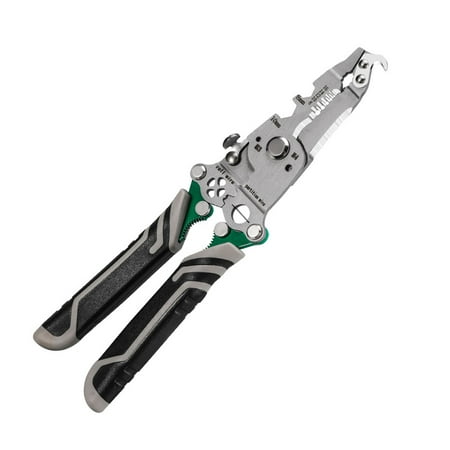 2024 Upgraded Multifunctional Foldable Professional Wire Stripper, 8.7 in 1 Foldable Wire Stripper, Wire Stripper Twister/Wire Crimping tool, Electrician Pliers Tools, Wire Crimper electrician Tool