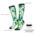 thumbnail image 5 of Bingfone Compression Socks for Women and Men Long Socks for Running Athletic Cycling Nurse-Cactus 1, 5 of 8