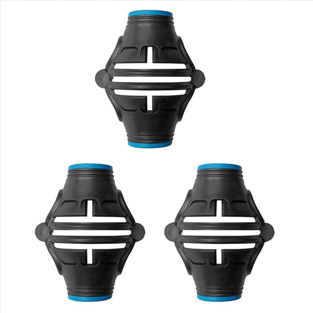 3X Marcador de Pelotas de Golf Marcador de Pelotas de Golf de Alta Precisión 360 Grados Triple 3 Líneas Marcador de Pelotas de Golf Herramienta de Marcador de Línea