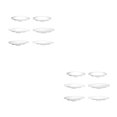 thumbnail image 4 of Vogacara 6 Pieces Eyelash Pads Protection Pad Extension Female Lifting Beauty Curlers Makeup Tools Breathable Accessories Shaping Transparente 2piezas, 4 of 6