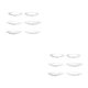 thumbnail image 2 of Seitruly 6 Pieces Eyelash Pads Protection Pad Extension Female Lifting Beauty Curlers Makeup Tools Breathable Accessories Shaping Transparente 2piezas Seitruly CBP476030, 2 of 5