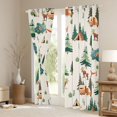 thumbnail image 3 of Erosebridal Kids Travel Adventure Camper Black Out Curtains,Adventure Theme Curtains Pack of 2 (42x63 Each) For Retro Trailer Lover, 3 of 7