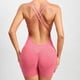 thumbnail image 2 of Europa y Estados Unidos Sexy Hermosa Espalda Traje de Yoga de Una Pieza Cadera Traje de Fitness Transpirable de Secado Rápido Traje de Una Pieza Cadera Mujeres, 2 of 6