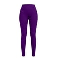thumbnail image 6 of JJHGVB Yoga Pants Women Butt Lifting Leggings for Women Workout Leggings for Women Comfortable Work Pants Women Work Pants for Women Womens Athletic Pants Long Trousers for Women Tall Purple M, 6 of 8