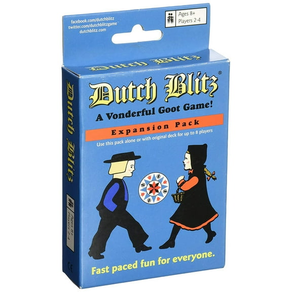 Dutch Blitz Blue Card Game Expansion Pack