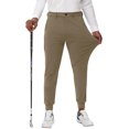 thumbnail image 2 of Pantalones deportivos de golf JWM para hombre, elásticos, con trabillas para cinturón, ajustados, 2 of 6