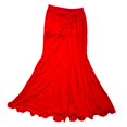 thumbnail image 2 of Falda de danza del vientre Yuyangstore Vestido dividido para danza del vientre rojo, 2 of 8