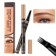 thumbnail image 2 of Yatlte Microblading Eyebrow Pencil, New Magic Eyebrow Contouring Pencil with a Micro-Fork Tip, Premium 3D Waterproof 4 Tipped Spoolie Brush Precise Brow Pen Natural Makeup Effect, 2 of 5