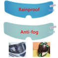 thumbnail image 2 of Casco De Motocicleta Parabrisas Impermeable Película Anti Lluvia Transparente Niebla Parche Pantalla Para K3 K4 AX8 LS2 HJC MT Cascos Universal huangjie unisex, 2 of 2